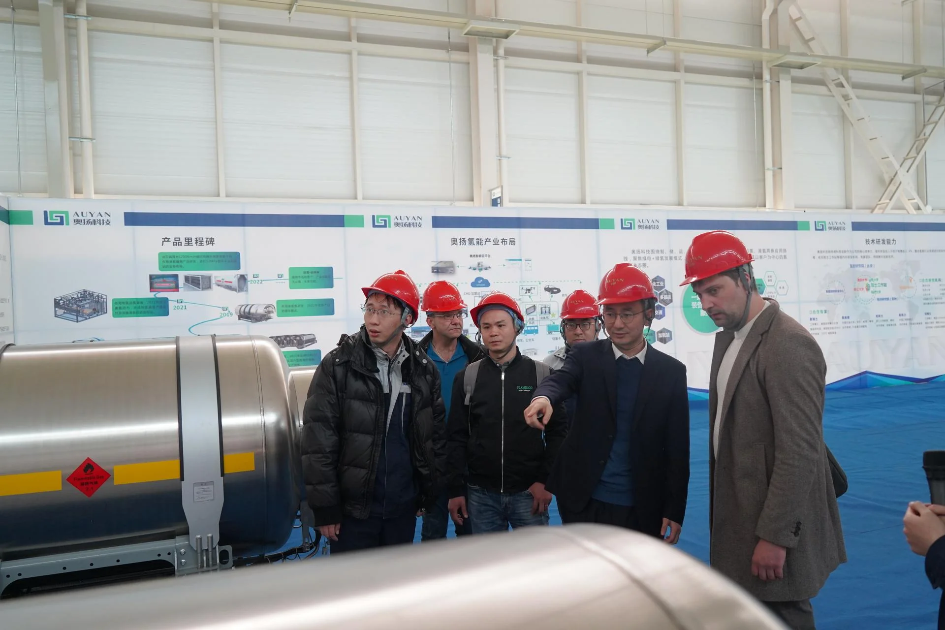 Ein Hightech-Unternehmen zur Herstellung von fahrzeugmontierten LNG-Versorgungssystemen in Weifang, Provinz Shandong.